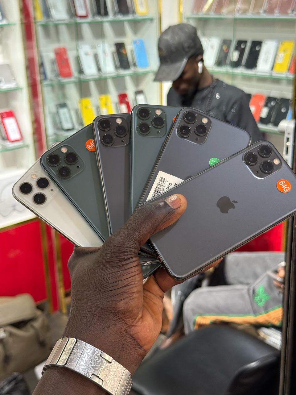 iPhones bleus testés